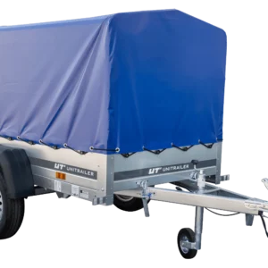 ita pl rimorchio auto leggero 200 x 106 con ruota di supporto telone blu e centina ptt 750 kg garden trailer 200 kipp 4232 17.webp